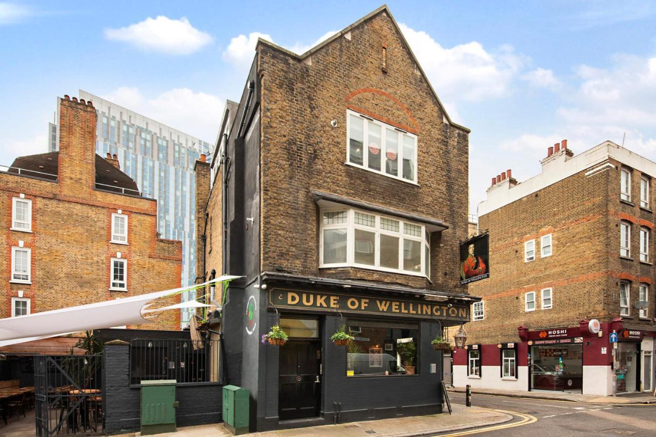 Deluxe 1 Bed Flat - Shoreditch, Aldgate & The City Of 런던 외부 사진
